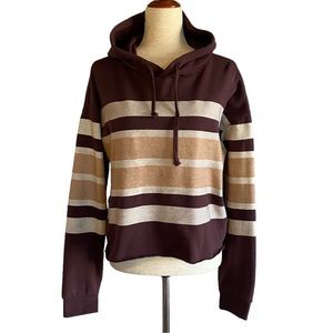 RVCA Colorblock Cropped Hoodie Size Large Grunge
Loungewear Pullover Casual